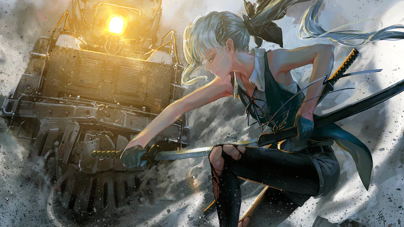 Youmu Konpaku Anime Touhou Image