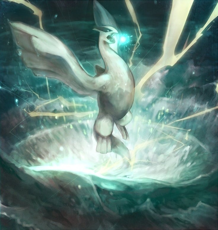 Download Lugia (Pokémon) Video Game Pokemon Legendary Pokémon Articuno (Pokémon) Art