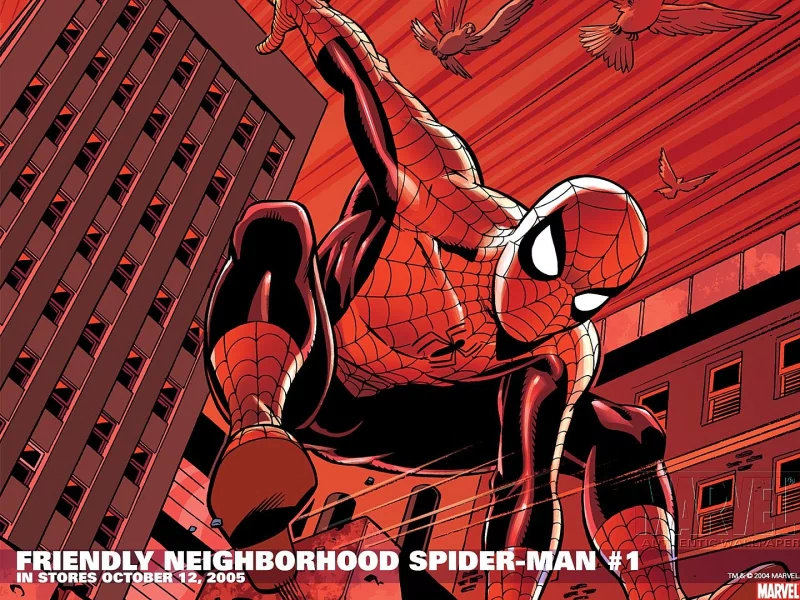 Comic spider man Image