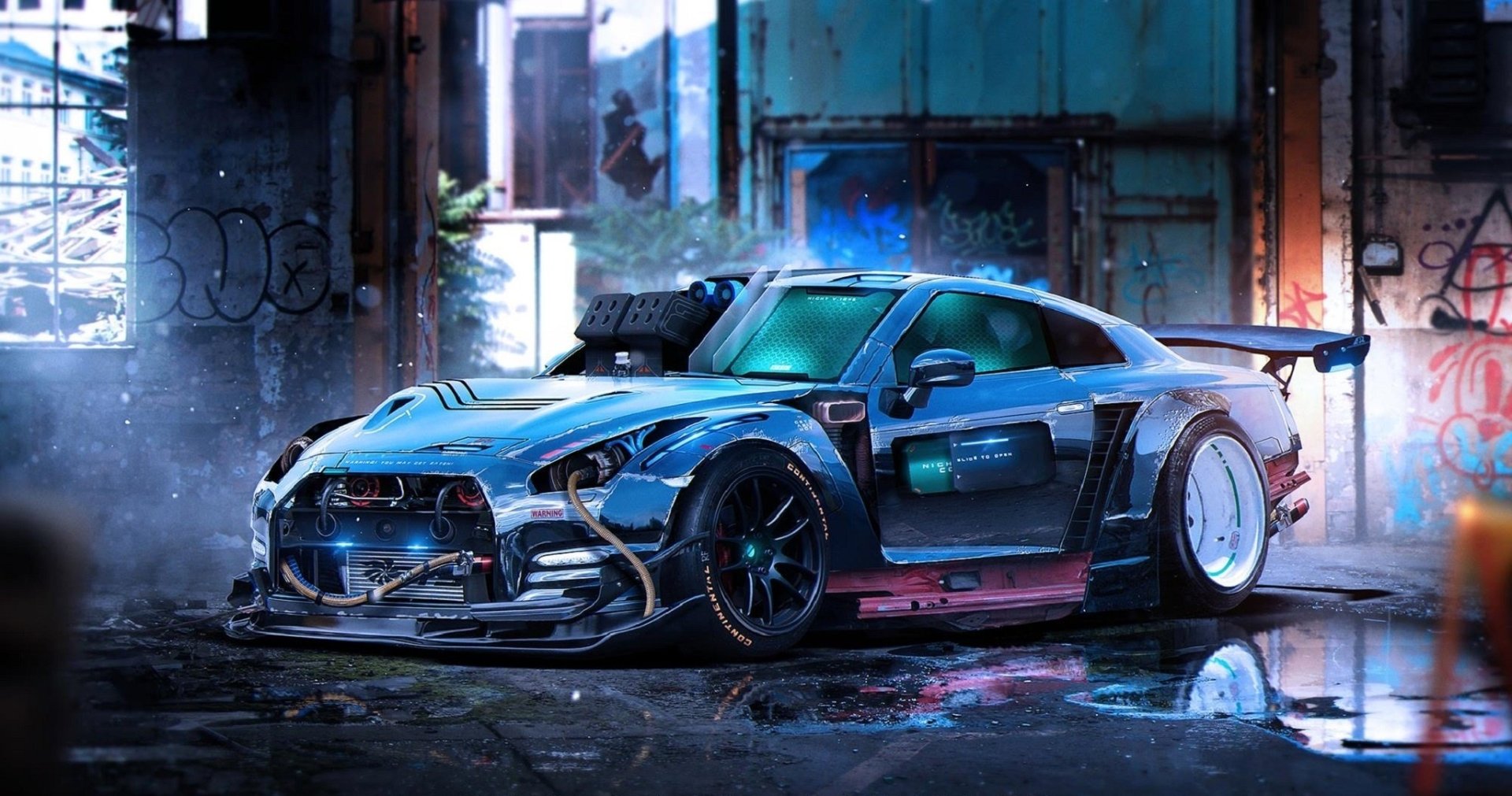 Nissan GT-R Art