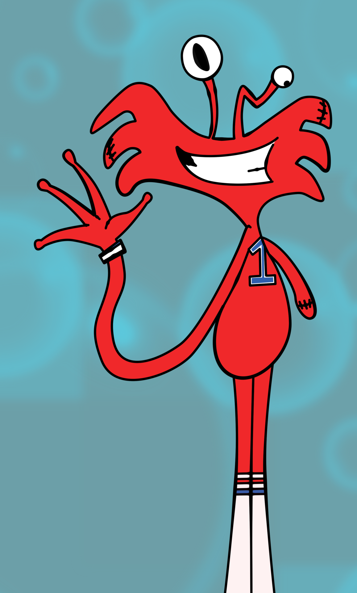 Download TV Show Foster's Home For Imaginary Friends Cartoon Red Humor Art