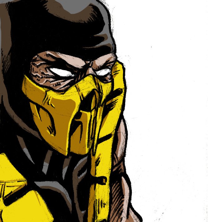 Download Scorpion (Mortal Kombat) Video Game Mortal Kombat Fighting Game Art