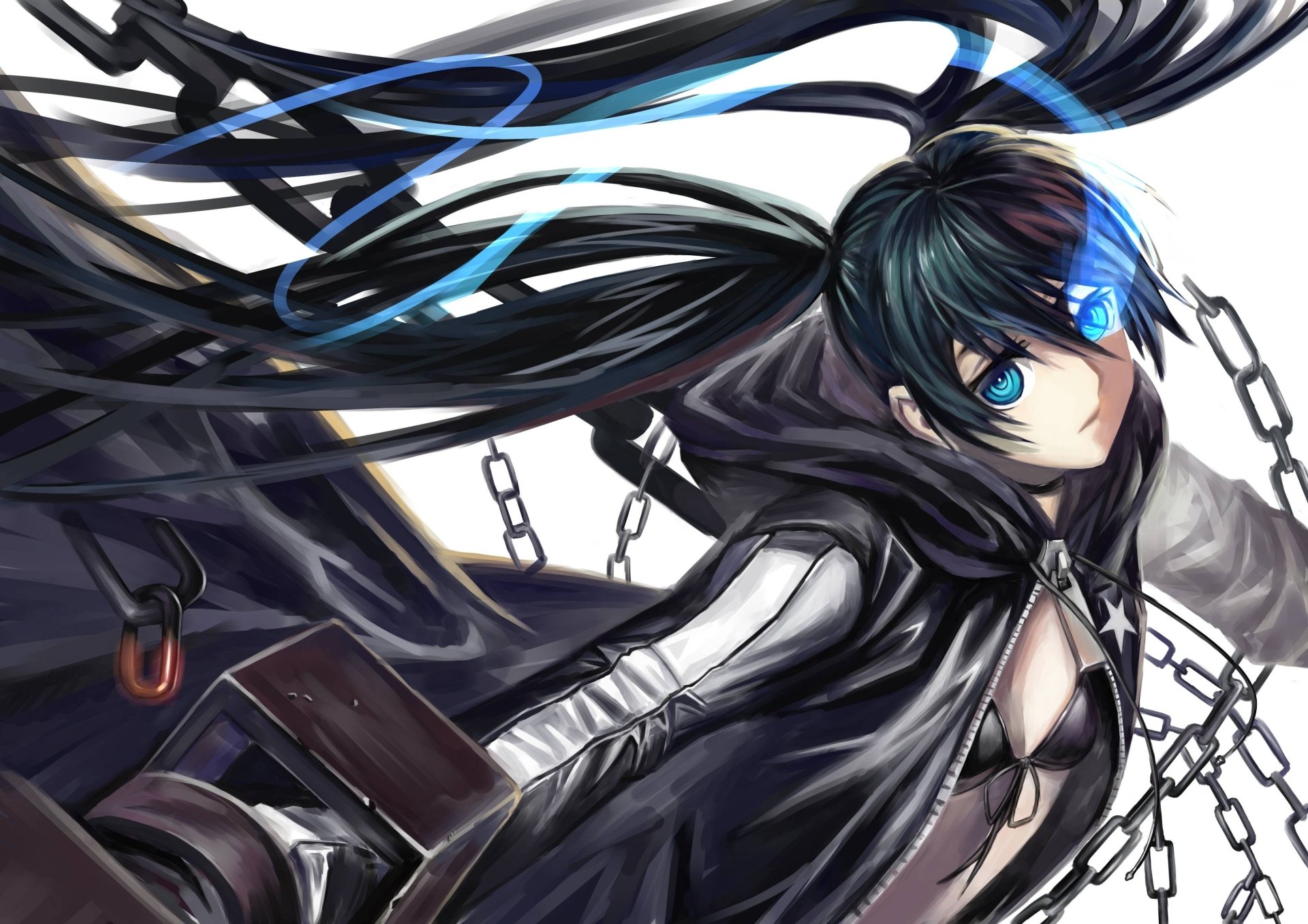 Download Anime Black Rock Shooter Art