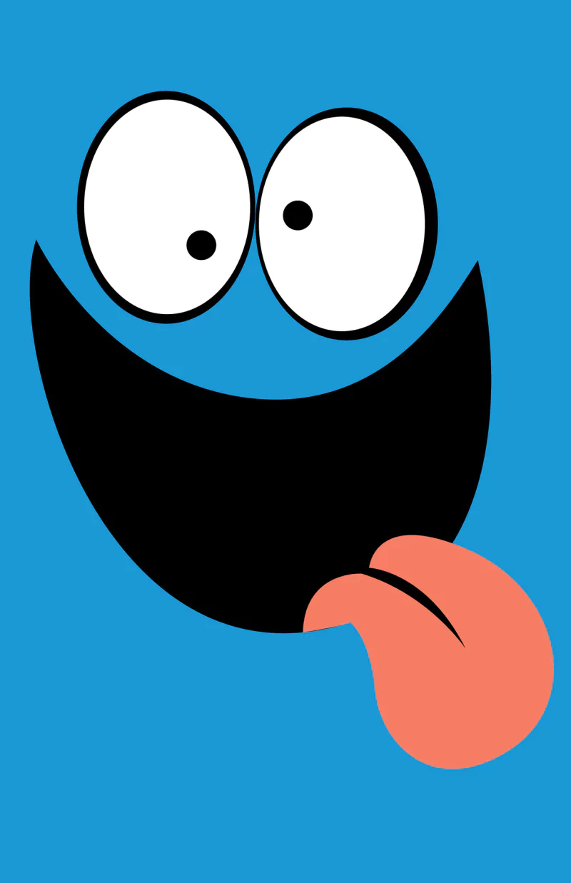 Bloo (Foster's Home for Imaginary Friends) TV Show Foster's Home for Imaginary Friends cartoon smile Image