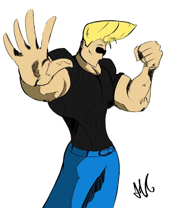 TV Show johnny bravo cartoon comedy illustration Image