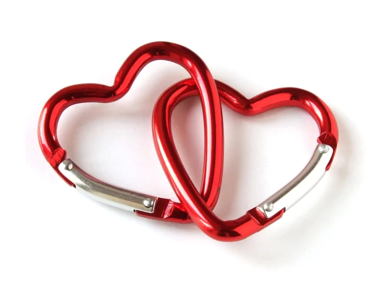  Carabiner Hearts