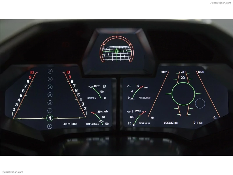 vehicle Lamborghini Reventon dashboard vehicle display gauge Image