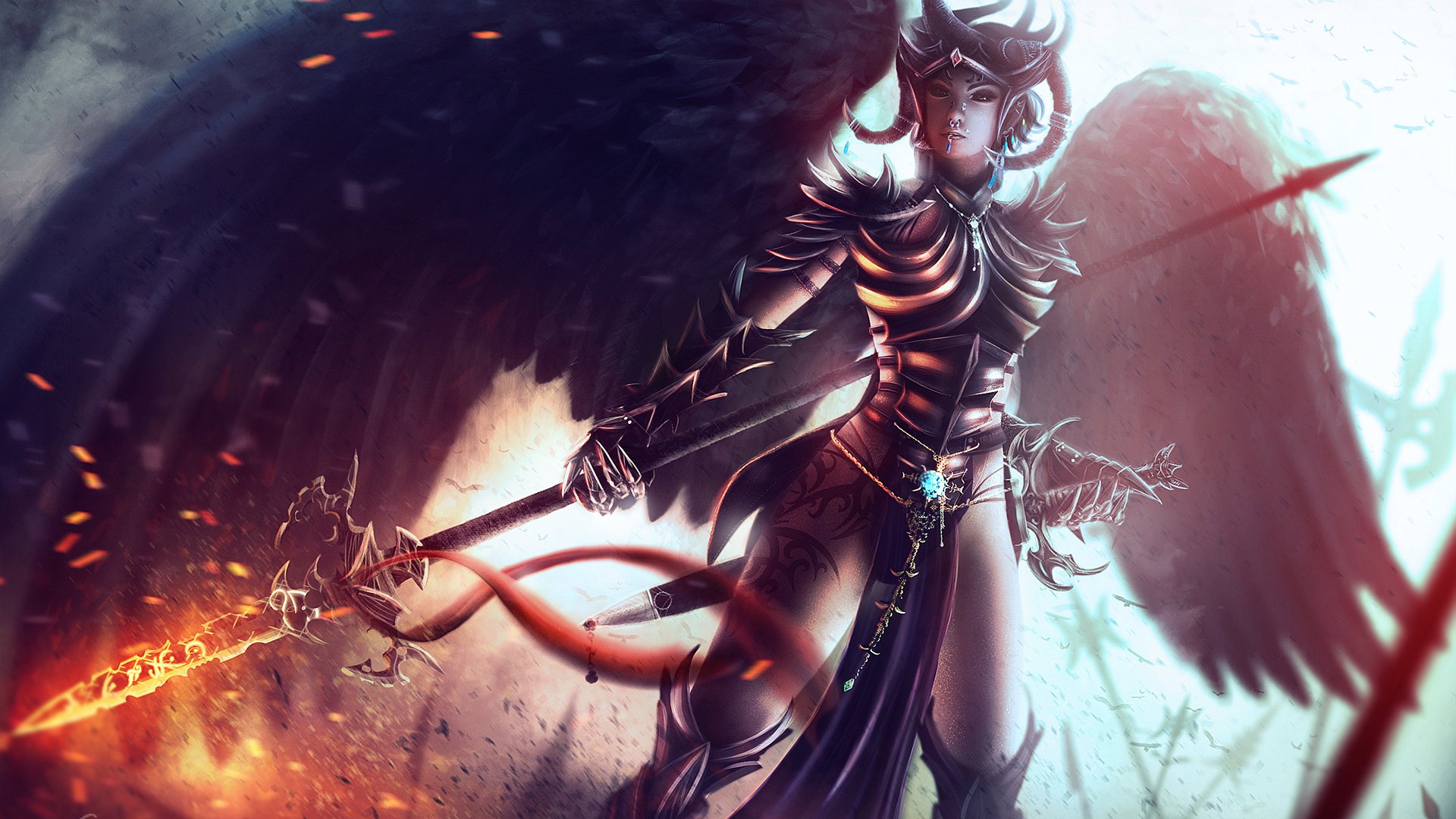 Angel Warrior Art by EDDY SHINJUKU
