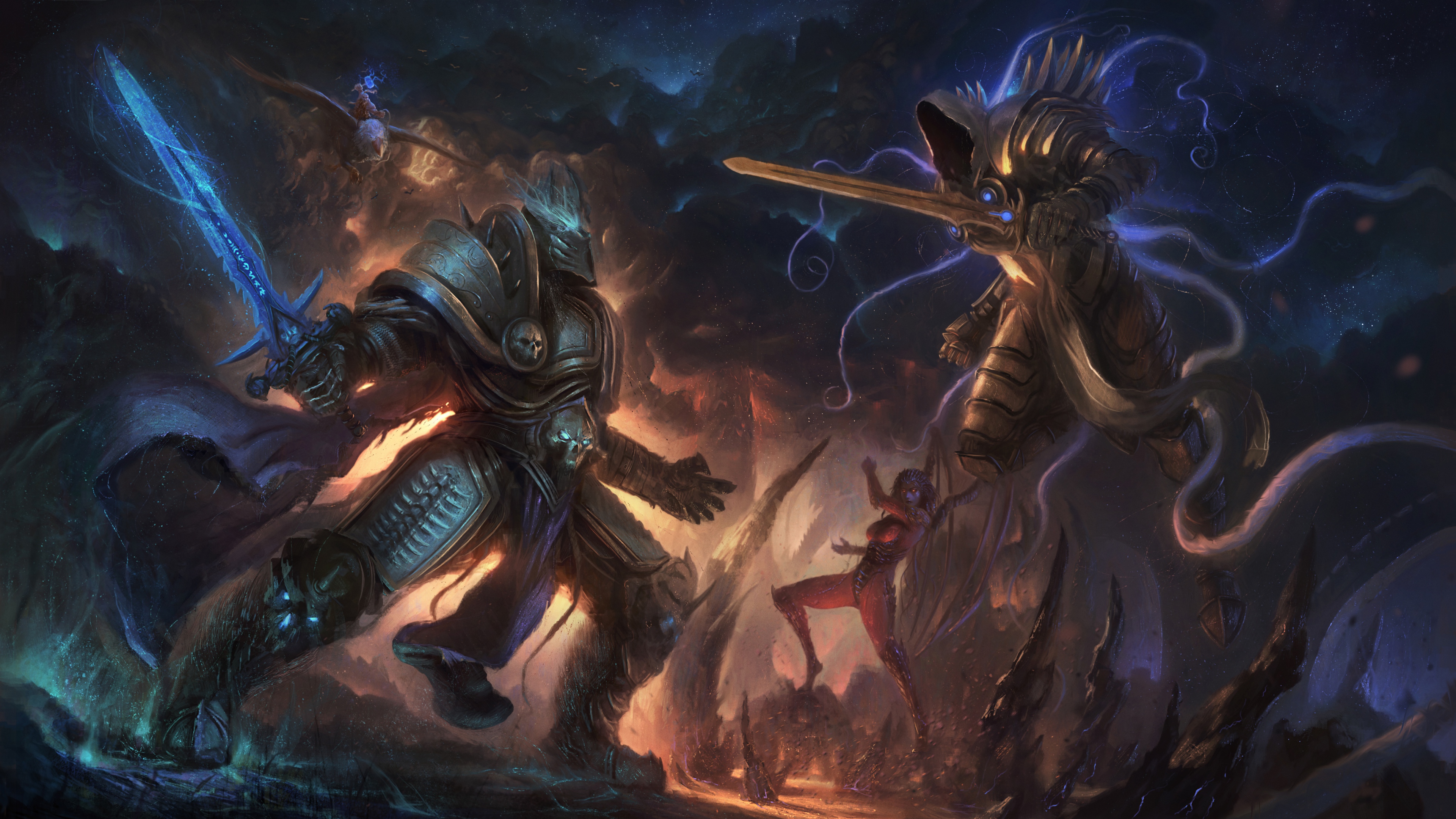 Diablo Warcraft and Starcraft by Joel Lagerwall