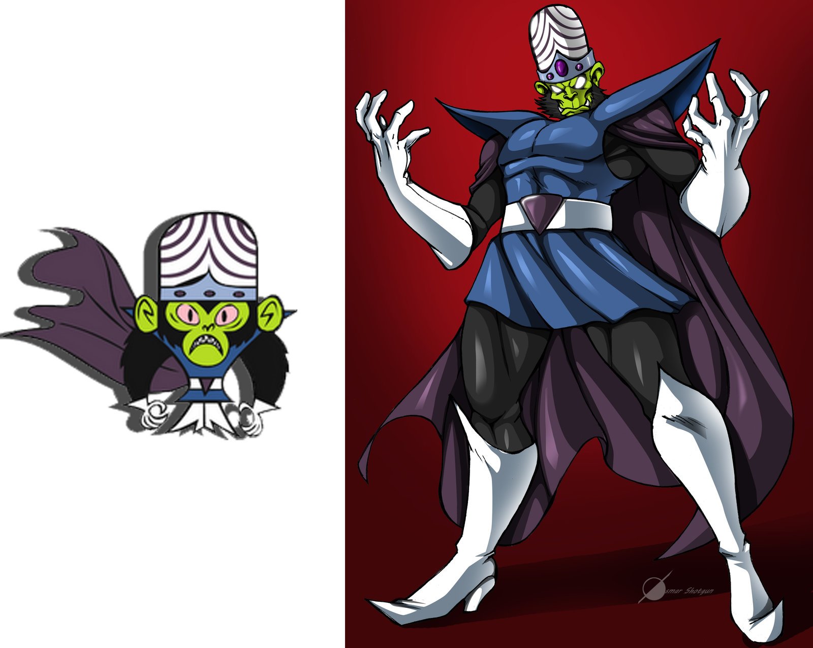 Download Mojo Jojo TV Show The Powerpuff Girls (1998) Art