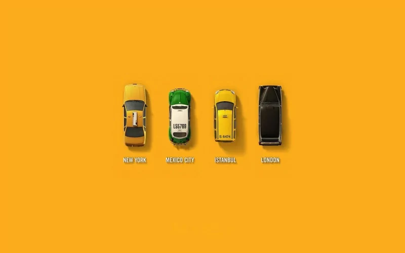 vehicle taxi Image