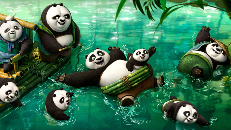 Po (Kung Fu Panda) movie Kung fu Panda 3 Image