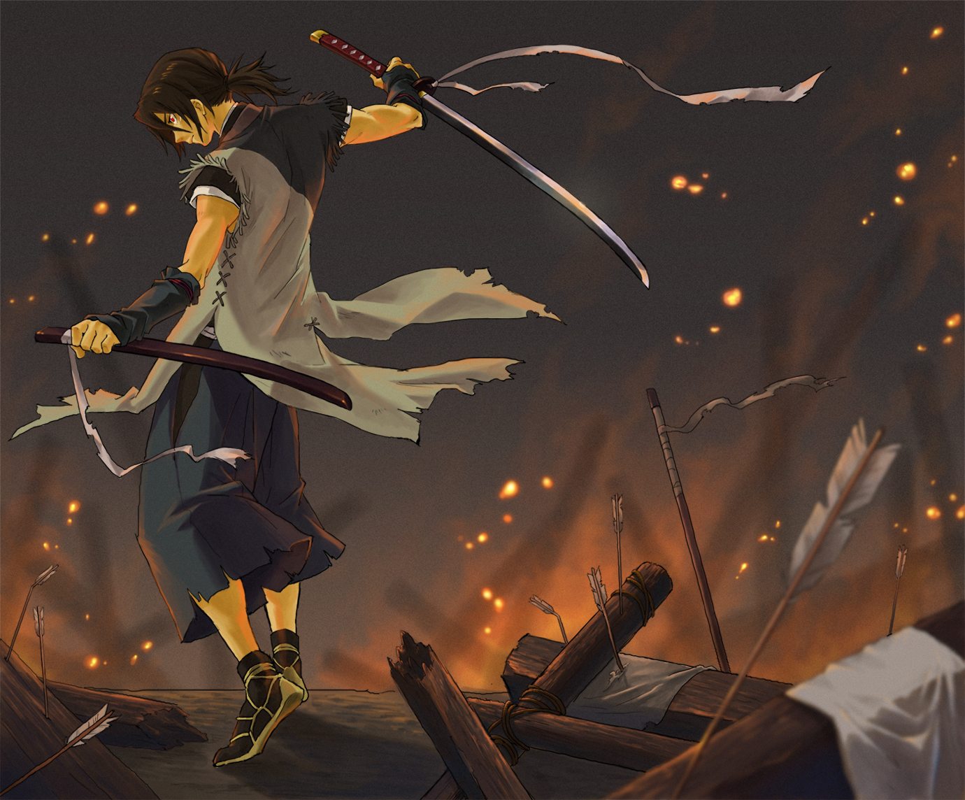 Nanashi Sword of The Stranger Poster for Sale by solkorra