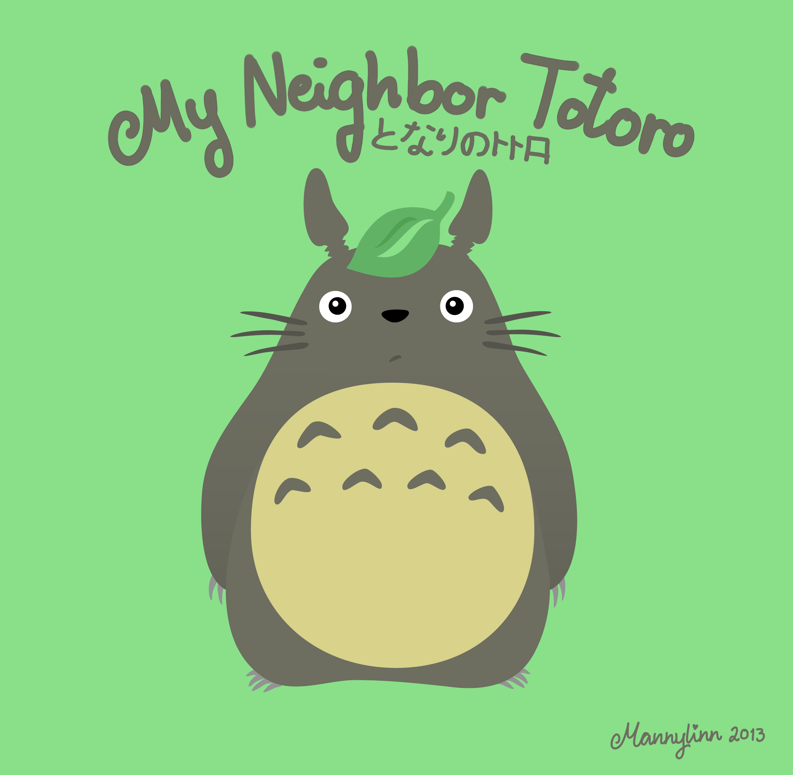 My Neighbor Totoro Art