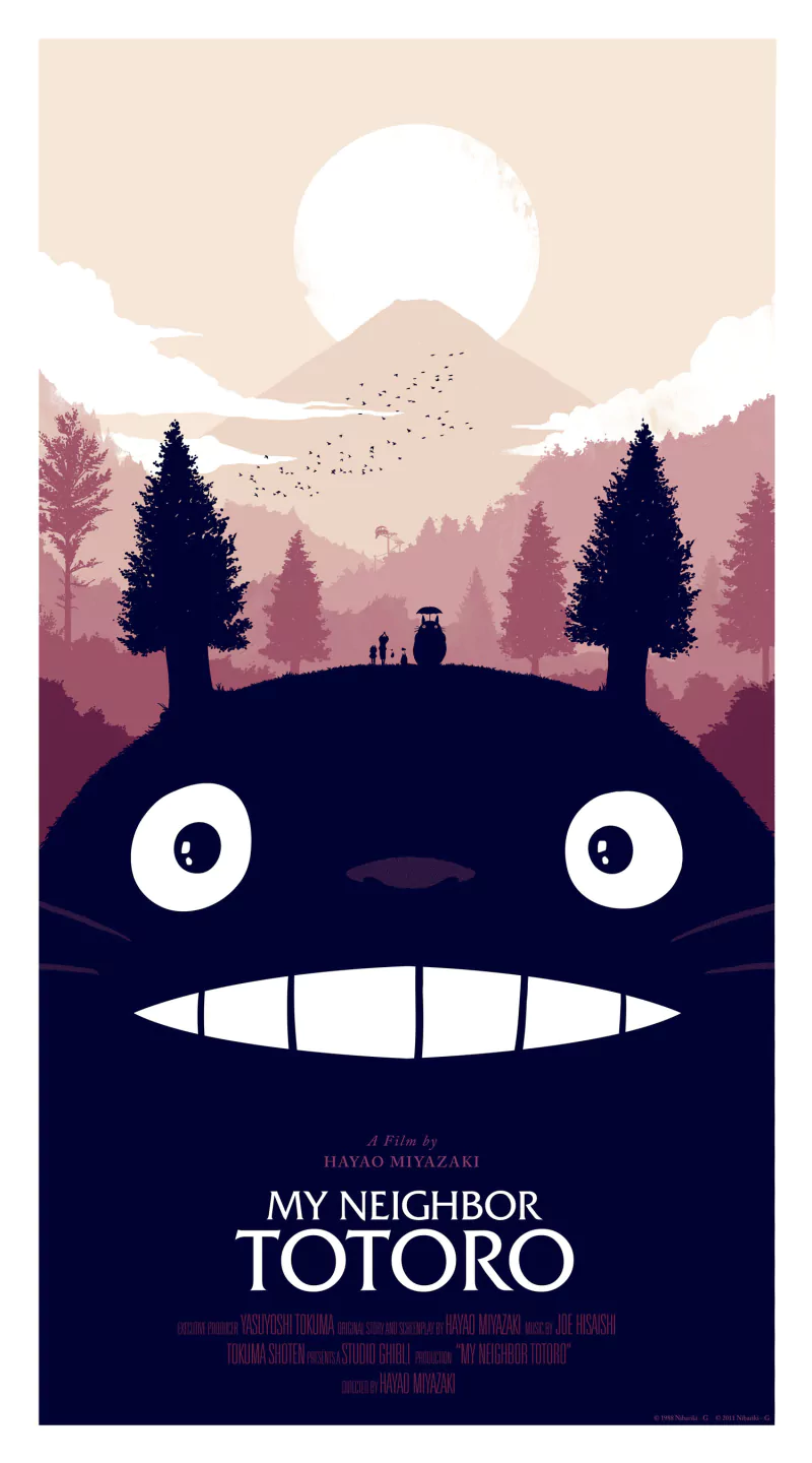 Anime My Neighbor Totoro Hayao Miyazaki animation fantasy Image
