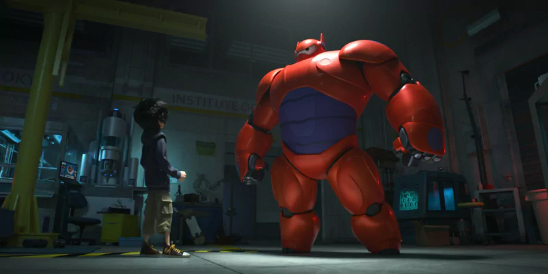 Hiro Hamada Baymax movie Big Hero 6 robot Image