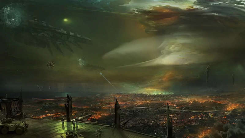 Sci Fi war Image