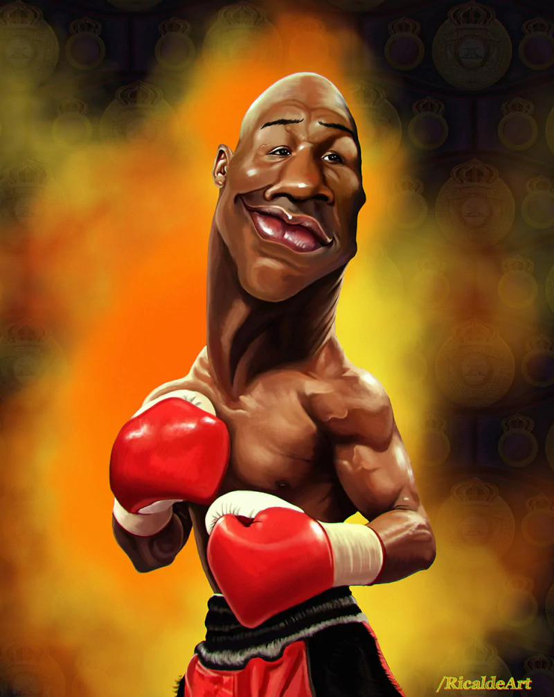 Floyd Mayweather Sports boxing caricature Image