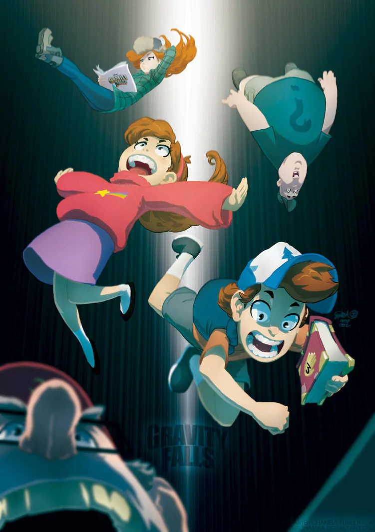 Soos Ramirez Mabel Pines Wendy Corduroy Dipper Pines TV Show Gravity Falls Image