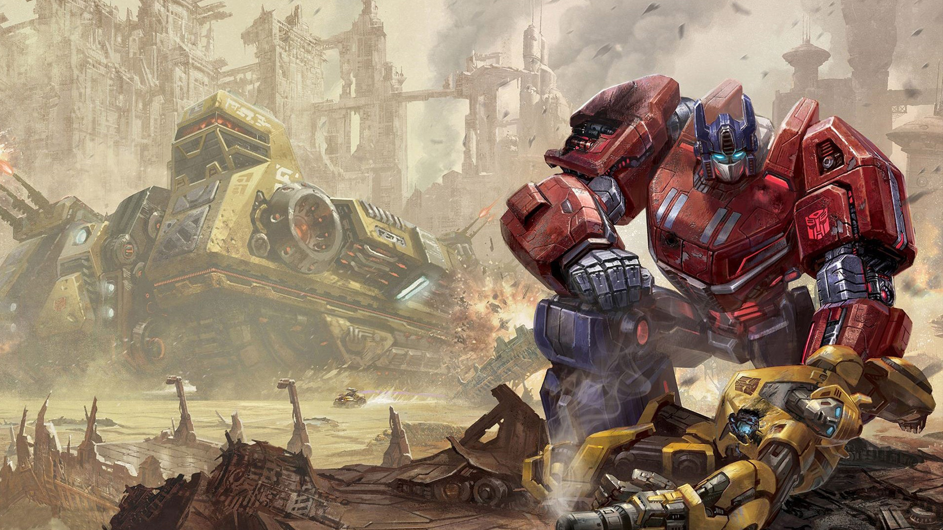 Transformers: Fall Of Cybertron Art