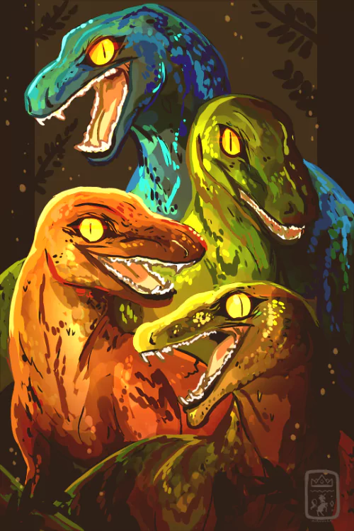 velociraptor Animal dinosaur Image