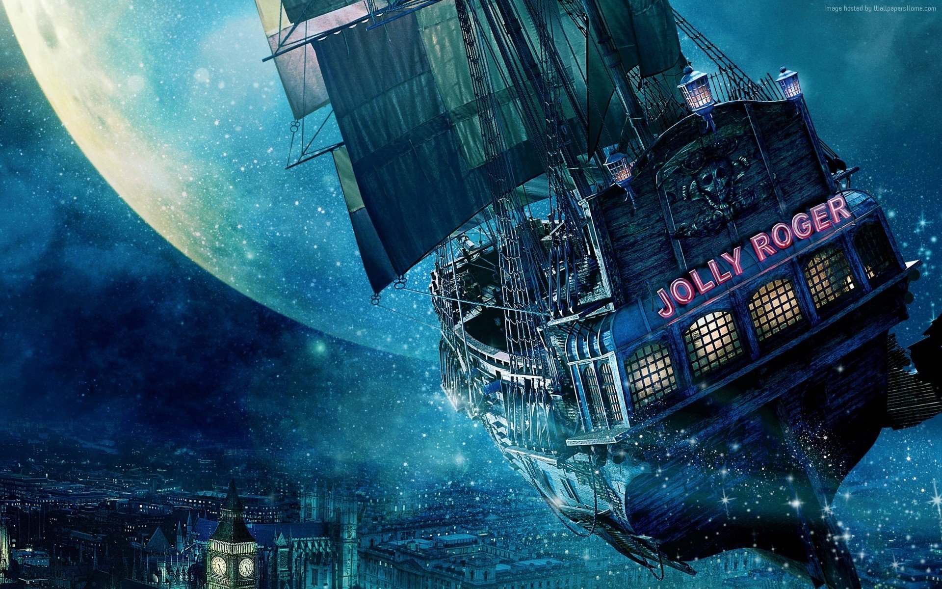 Download Jolly Roger Sailboat Movie Pan Art