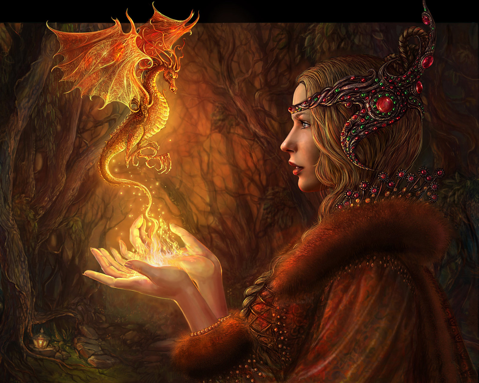 Fantasy Witch Art by Alena Klementeva