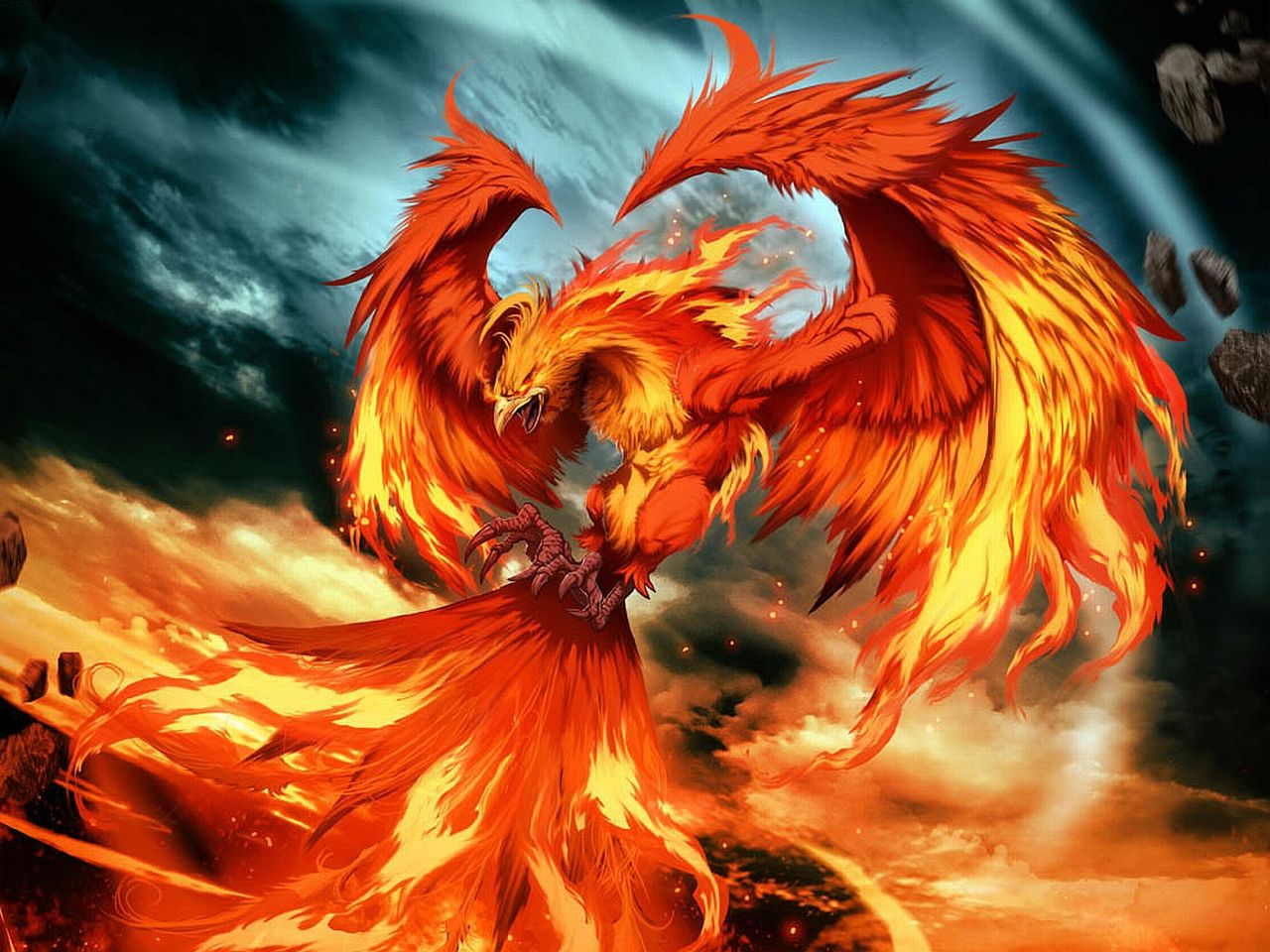 phoenix reborn by Pavel Kaplun