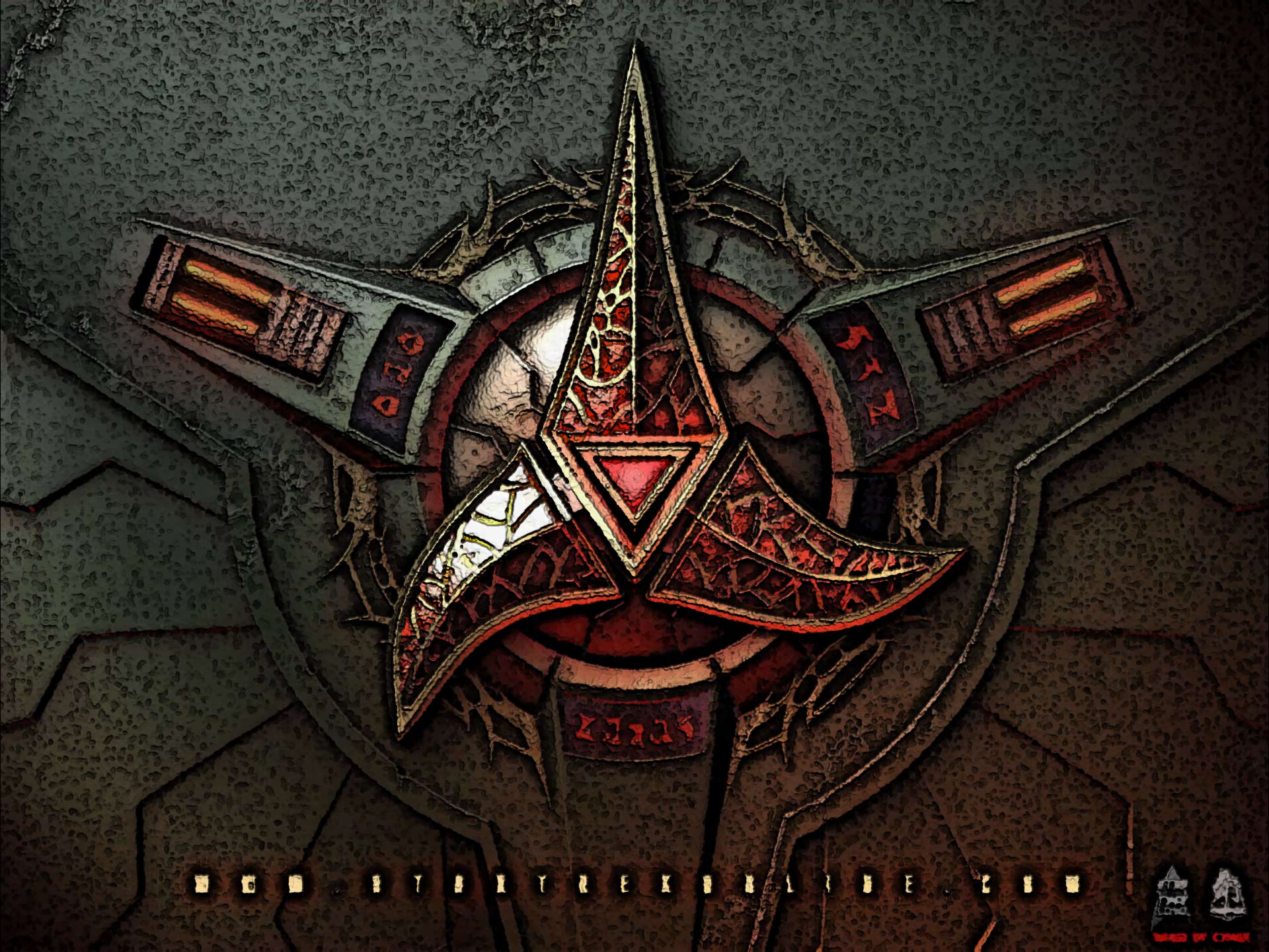Klingon Emblem by ApolloSerenus