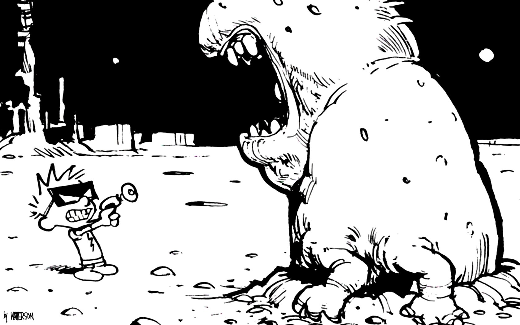 Download Calvin (Calvin & Hobbes) Comic Calvin & Hobbes Art