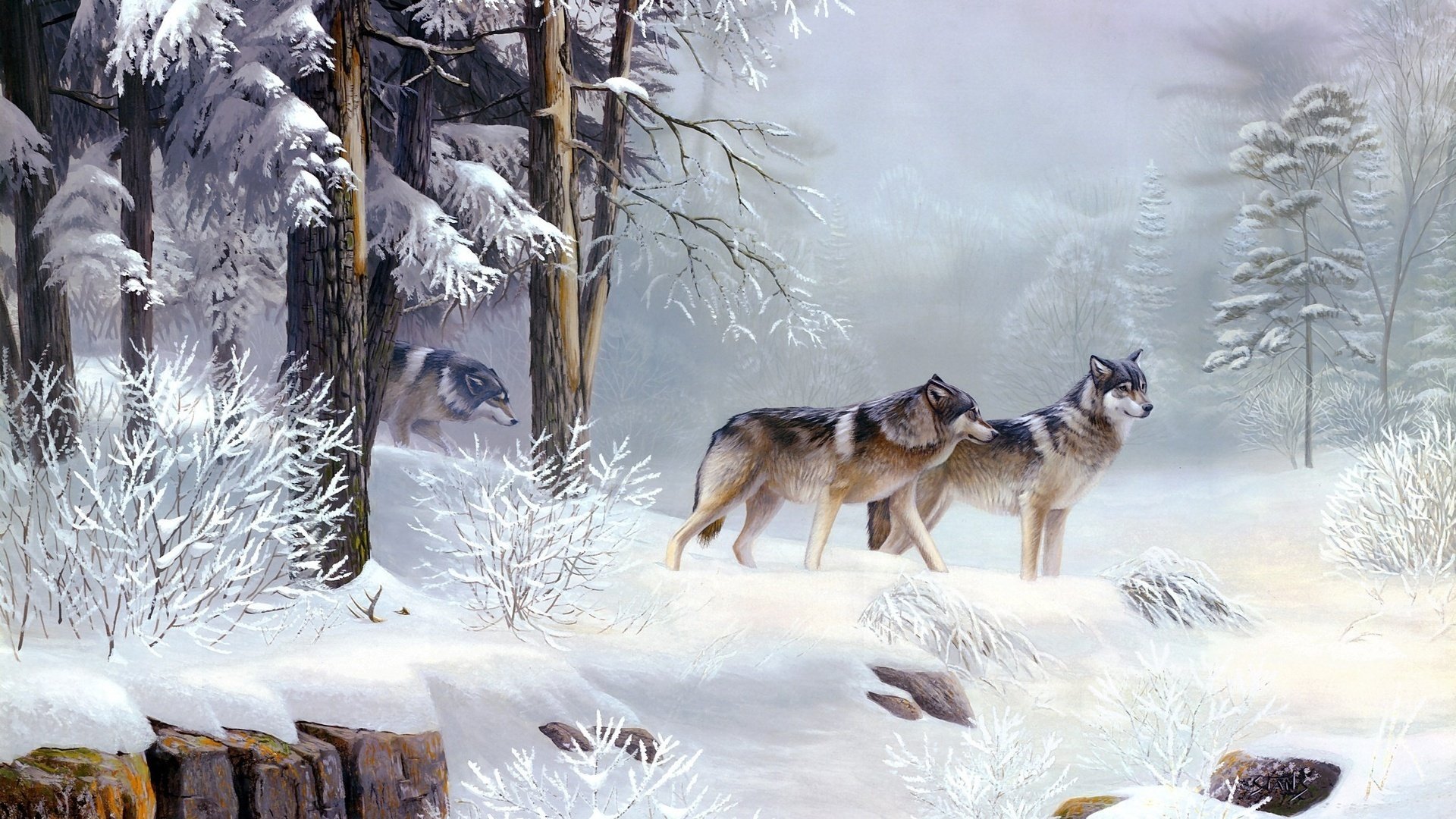 Wolf Art - ID: 87541 - Art Abyss