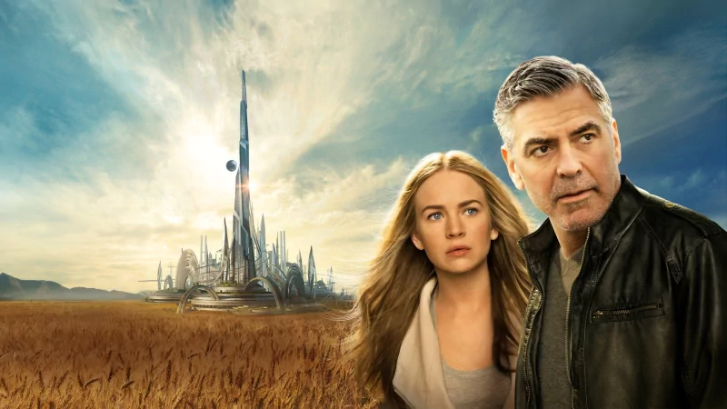 Brittany Robertson George Clooney movie Tomorrowland Science Fiction Image