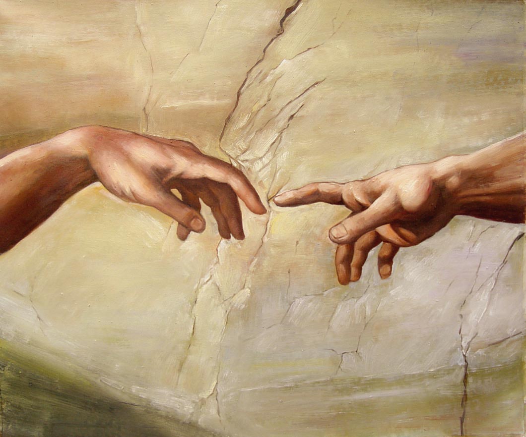 Микеланджело Creation of Adam