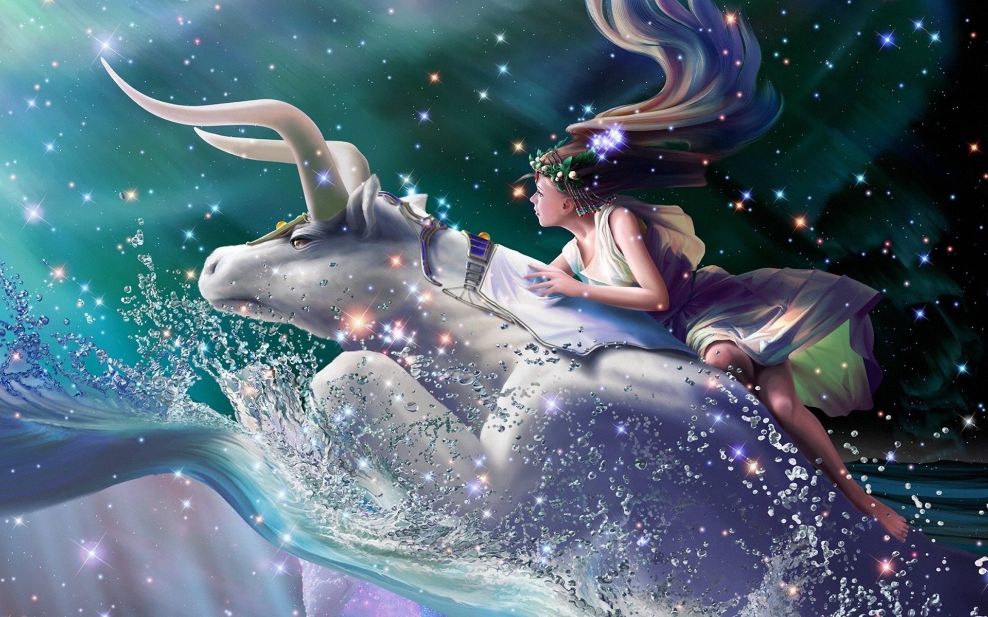 Download Taurus (Astrology) Fantasy Zodiac Art