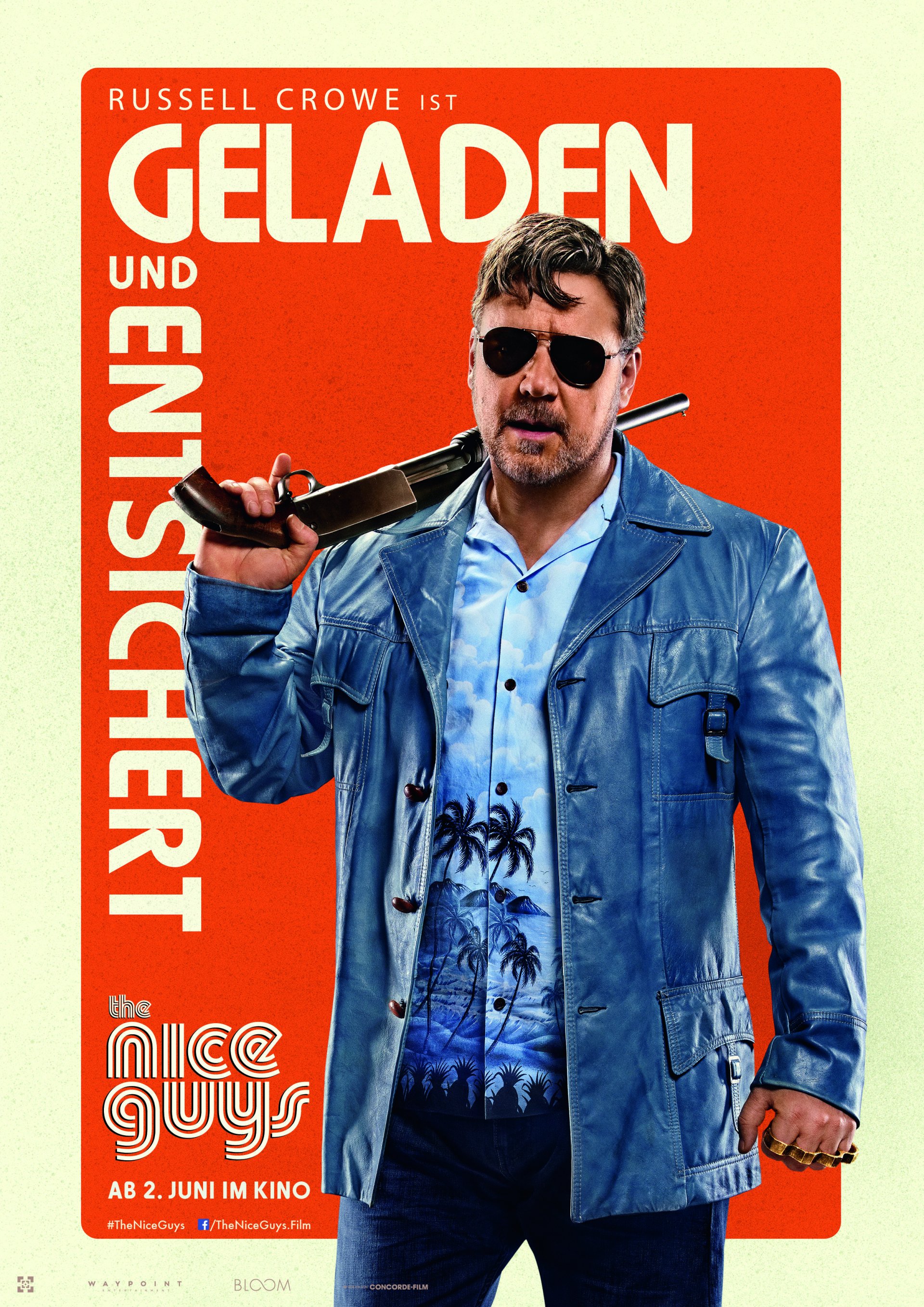 Download Russell Crowe Movie The Nice Guys Art