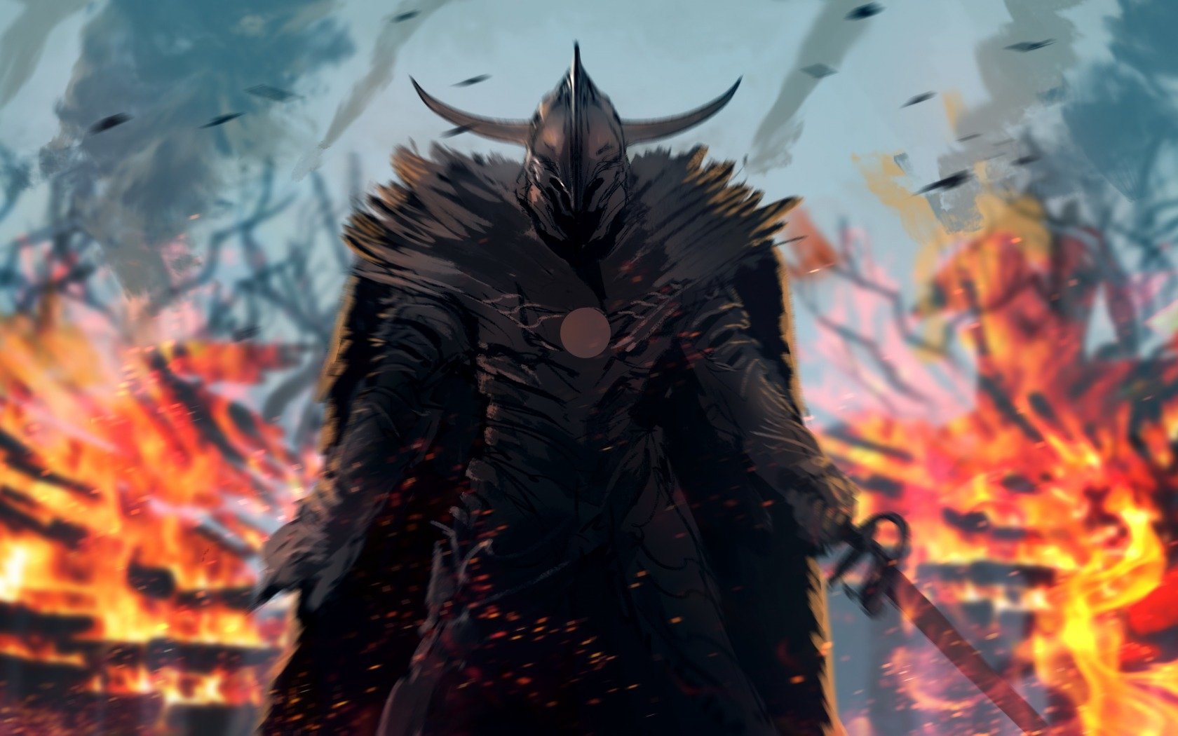 Download Fantasy Warrior Fantasy Warrior Dark Armor Art