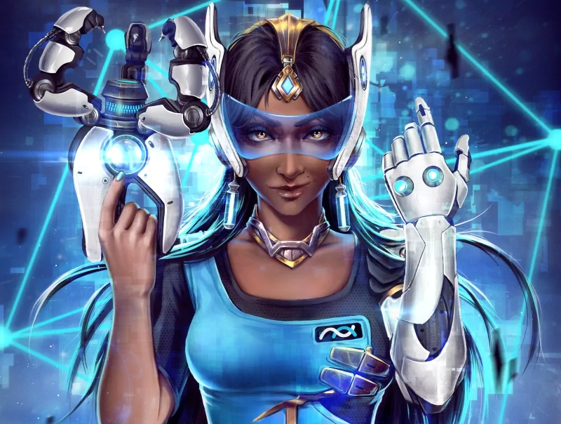 Symmetra (Overwatch) video game Overwatch Image
