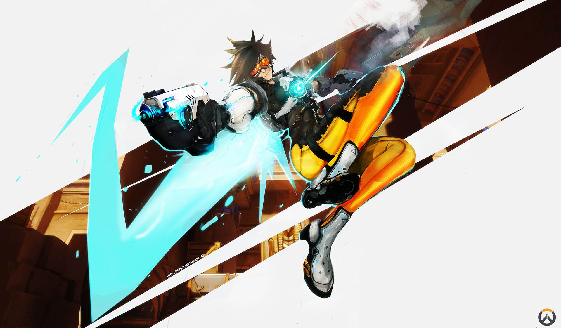 Download Tracer (Overwatch) Video Game Overwatch Art
