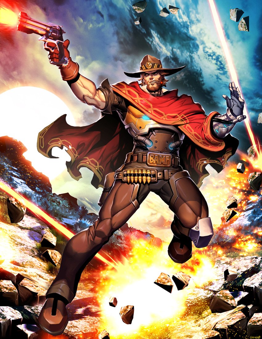 Download McCree (Overwatch) Video Game Overwatch Art