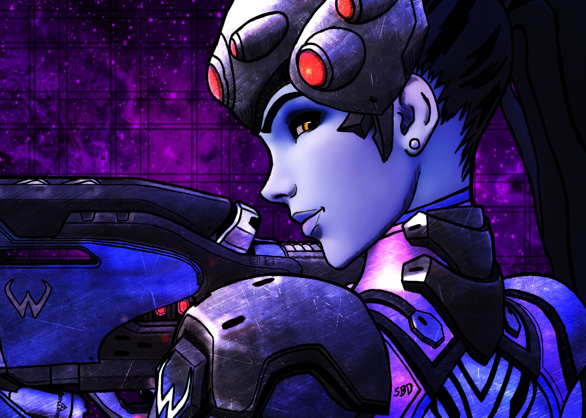 Download Widowmaker (Overwatch) Video Game Overwatch Art
