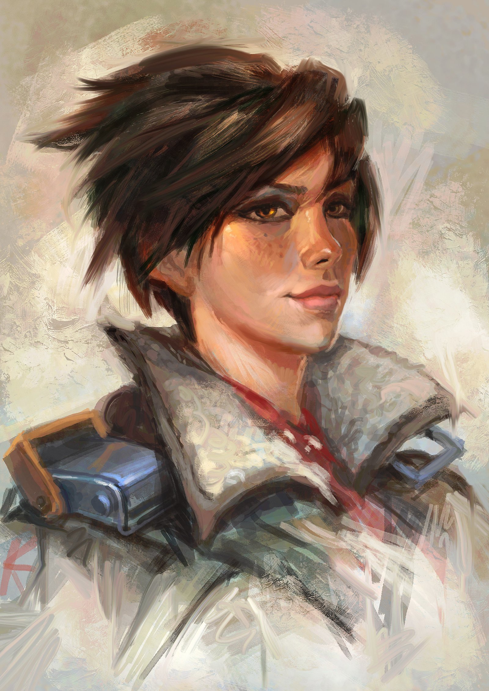 Download Tracer (Overwatch) Video Game Overwatch Art