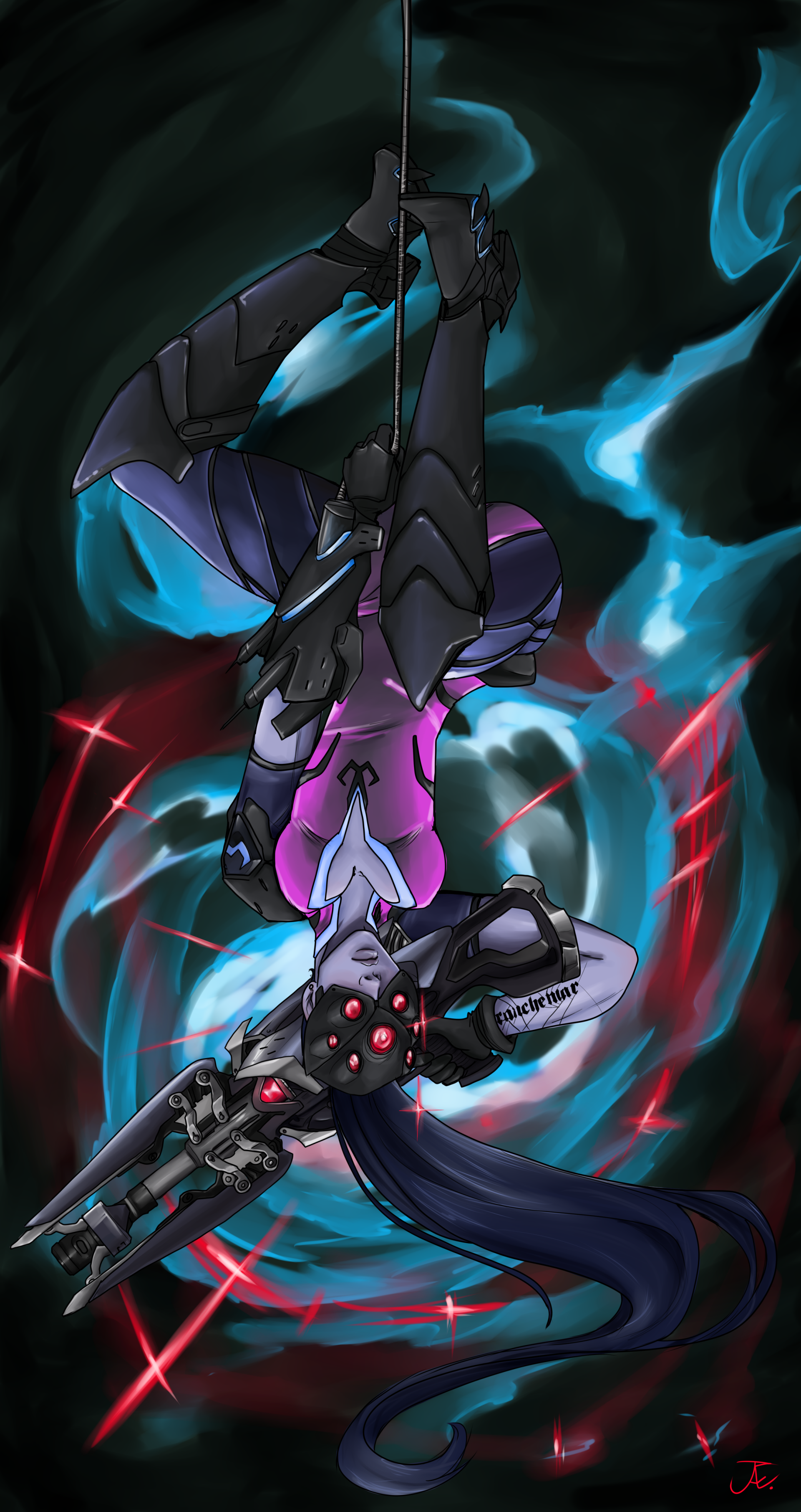 Download Widowmaker (Overwatch) Video Game Overwatch Art