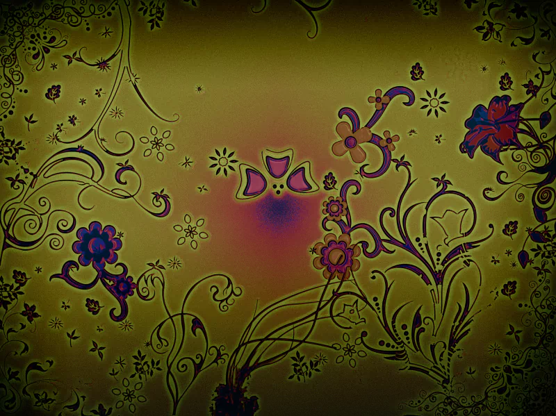 shapes artistic flower Image