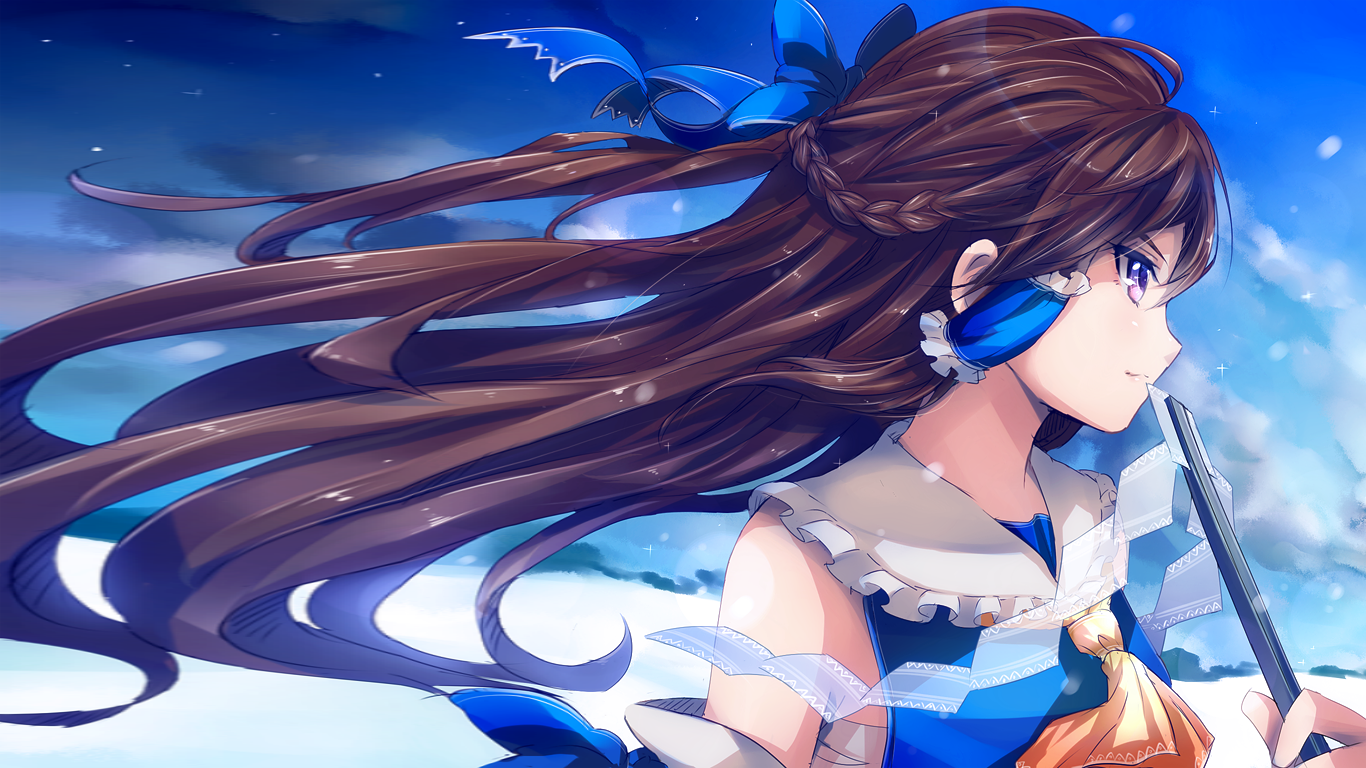 Download Reimu Hakurei Anime Touhou Art