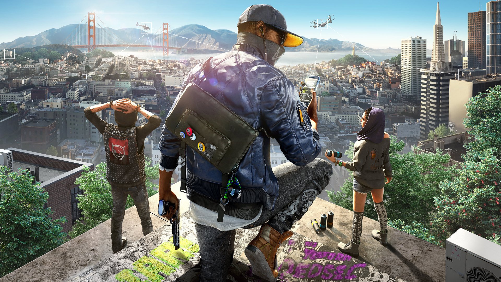 Download Video Game Watch Dogs 2 Art