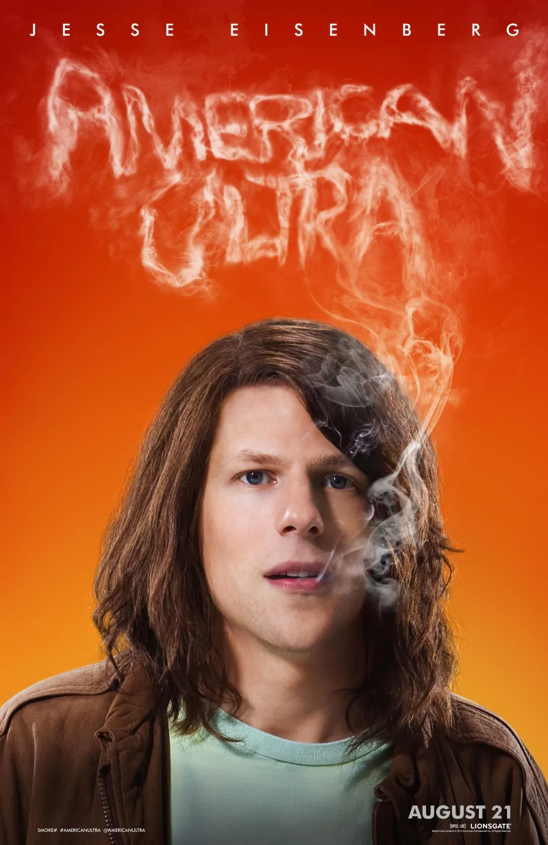 Jesse Eisenberg movie American Ultra Image