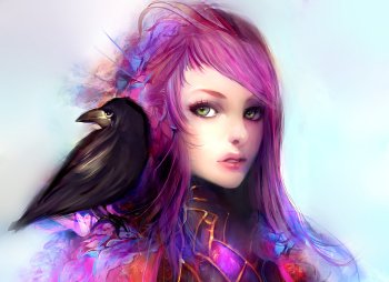 41 Purple Hair Art Art Abyss