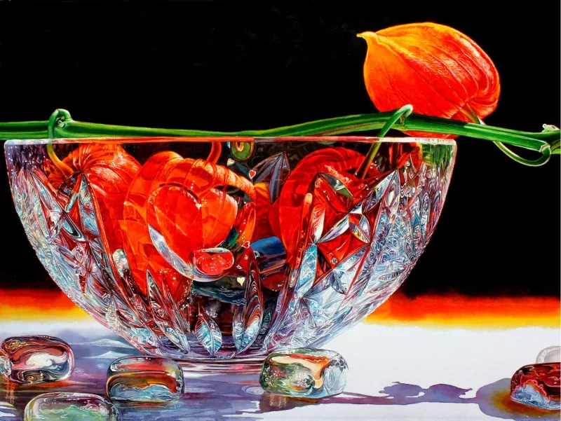  Vibrant colors in waterpaint by Soon Y Warren by Soon Y Warren