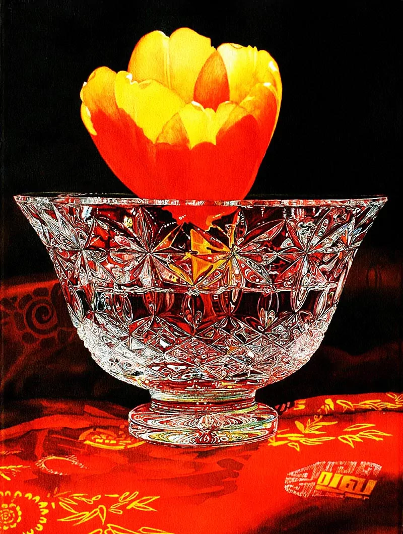  Vibrant colors in waterpaint by Soon Y Warren by Soon Y Warren