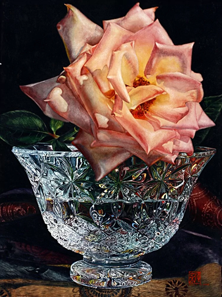  Vibrant colors in waterpaint by Soon Y Warren by Soon Y Warren